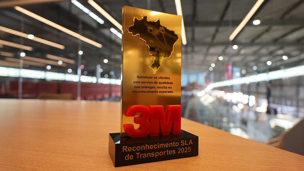 Patrus Transportes conquista 1º lugar no Programa de Reconhecimento SLA de Transportes da 3M