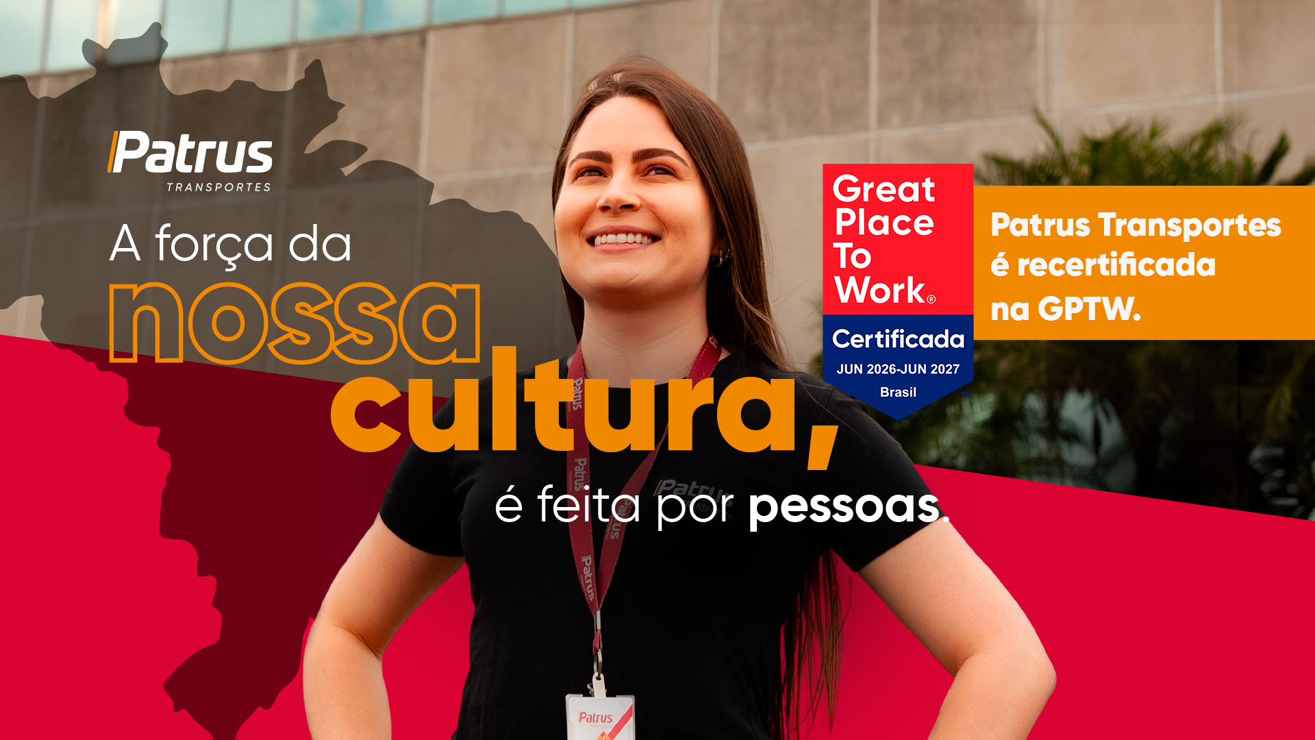 Patrus Transportes é certificada novamente como Great Place To Work