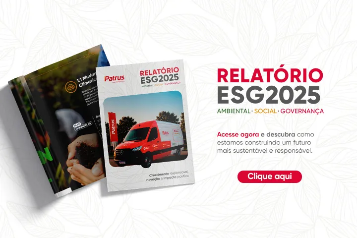 Saiba mais sobre o Relatório de Sustentabilidade ESG 2025 da Patrus Transportes